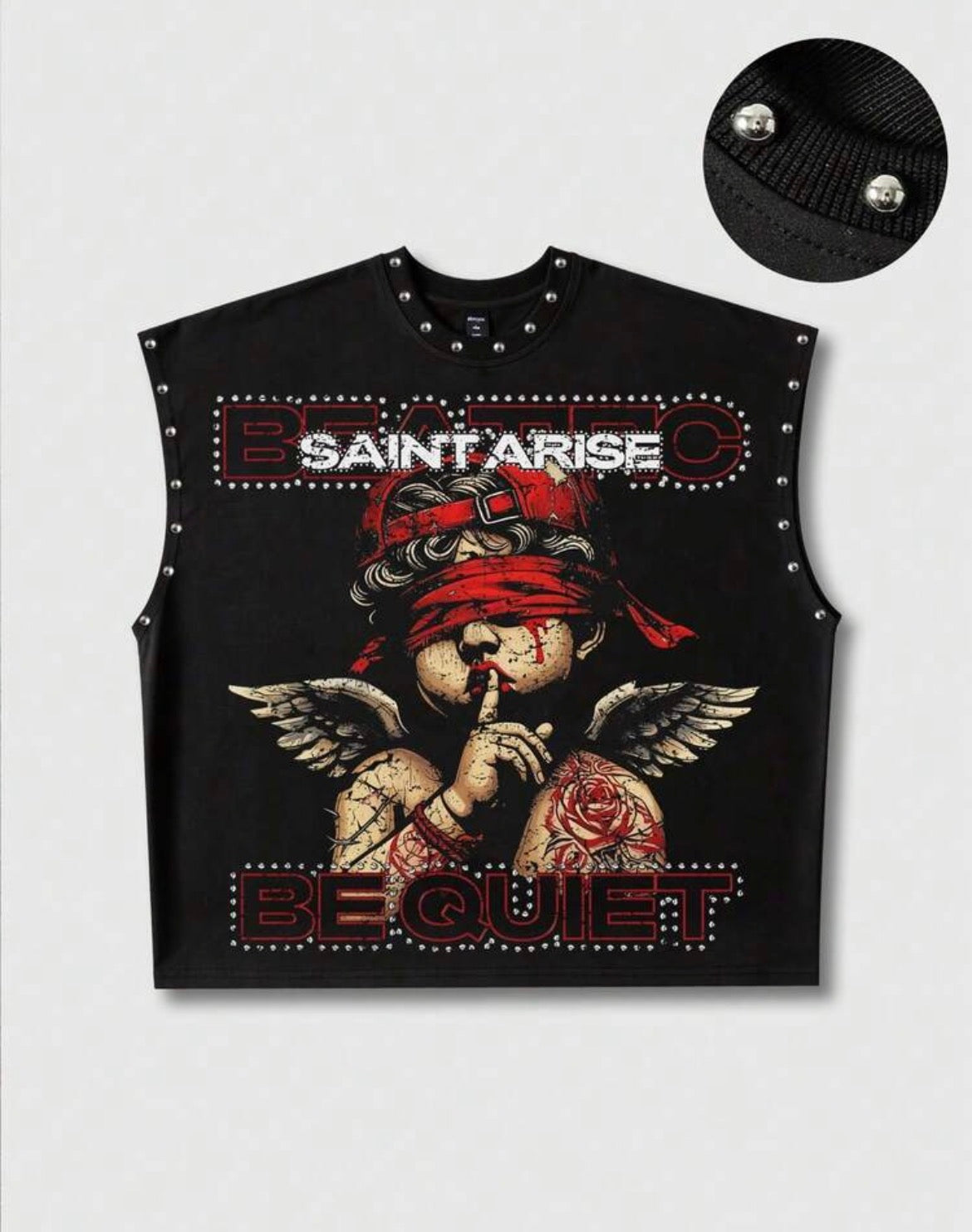 Saint Sleeveless T-Shirt