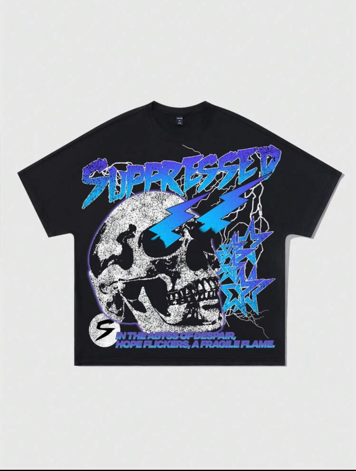 Suppressed Black T-Shirt