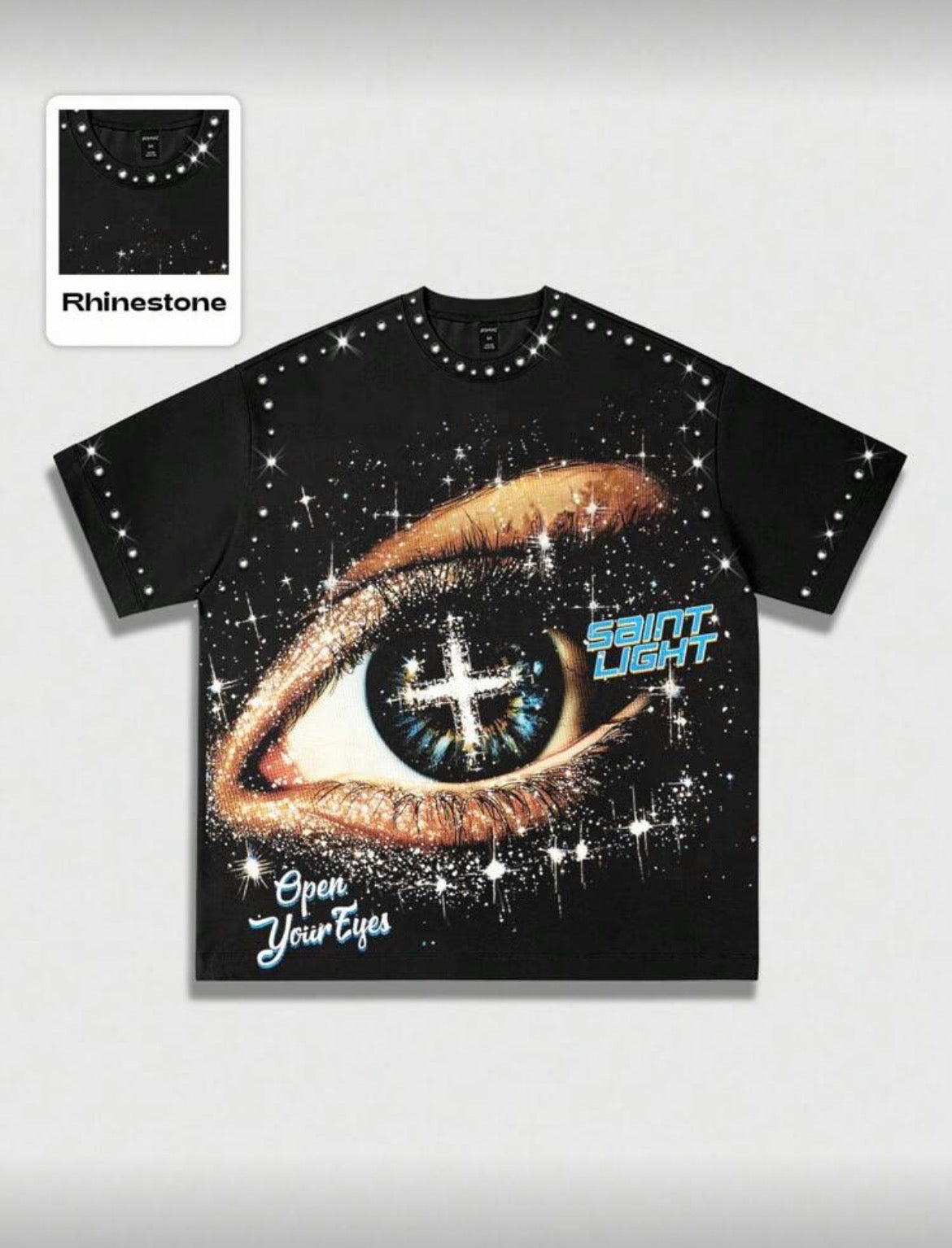 Star Eye Black T-Shirt