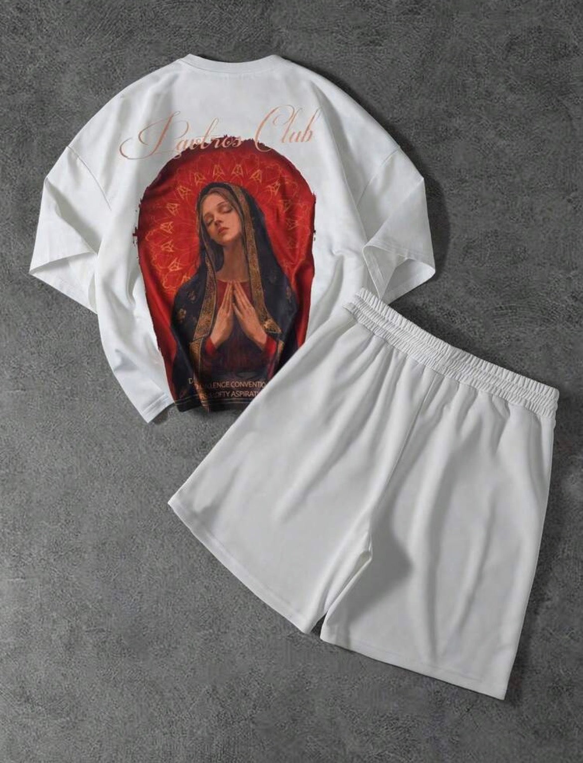 Prayer Lady White Two Piece