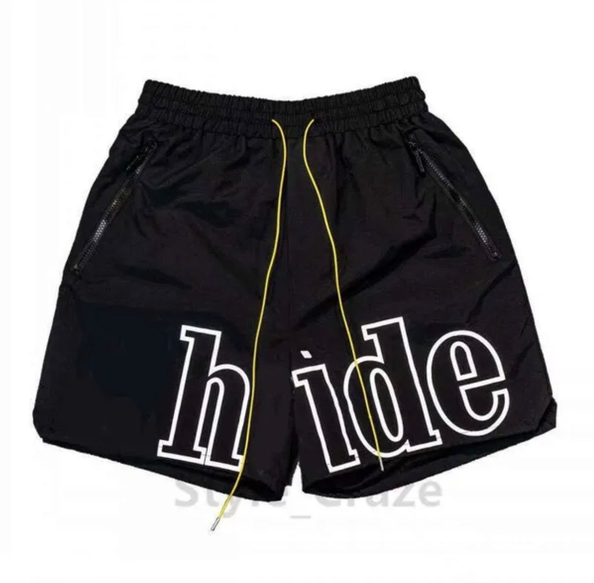 Rude Black Shorts