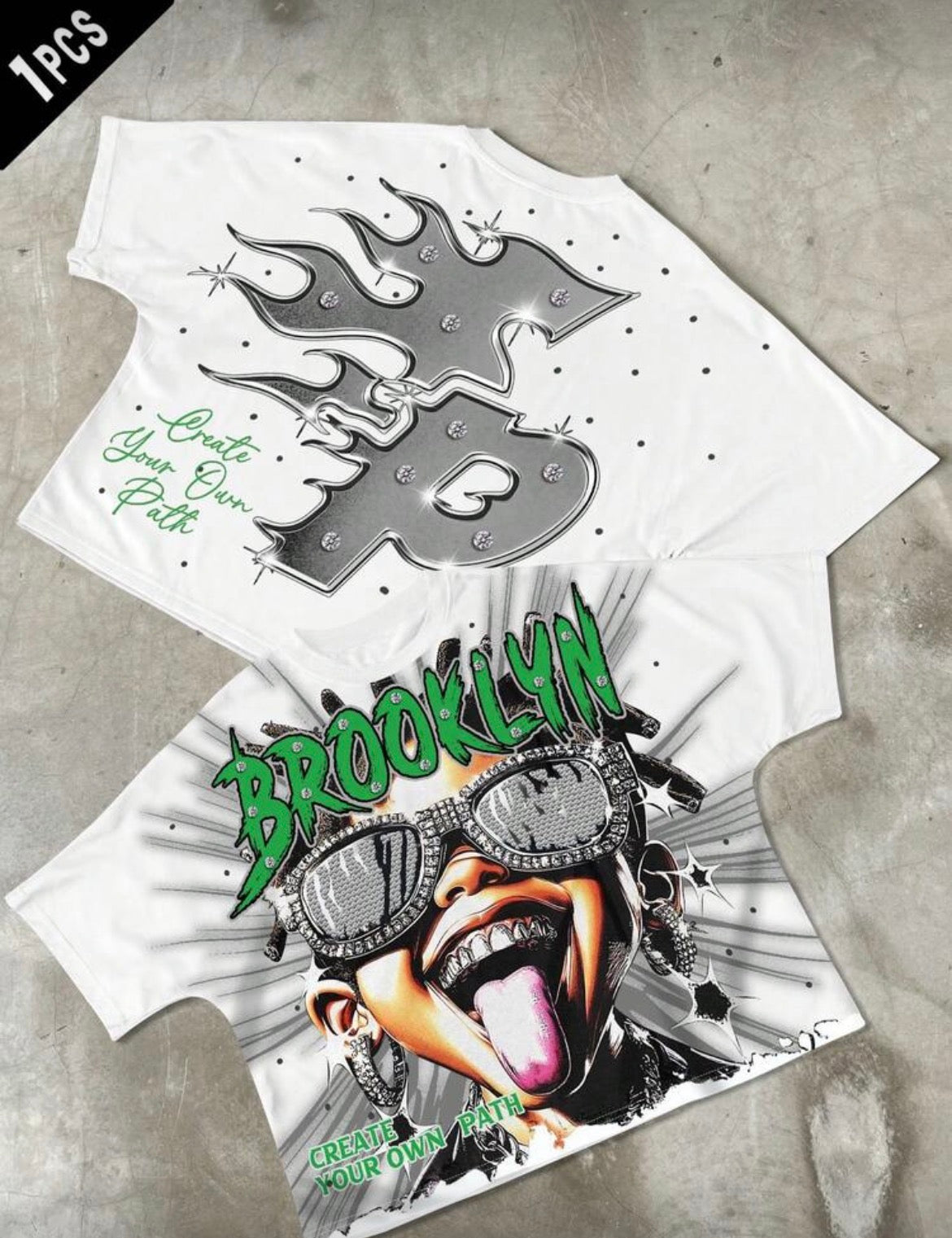 Brooklyn Green T-Shirt