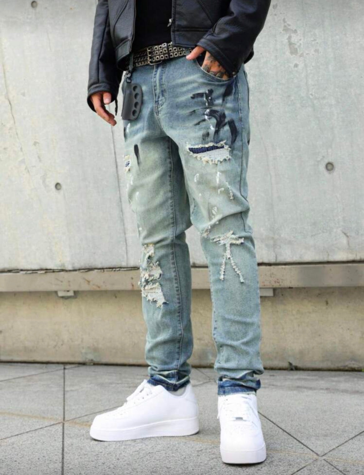 Light Washed Denim Jeans