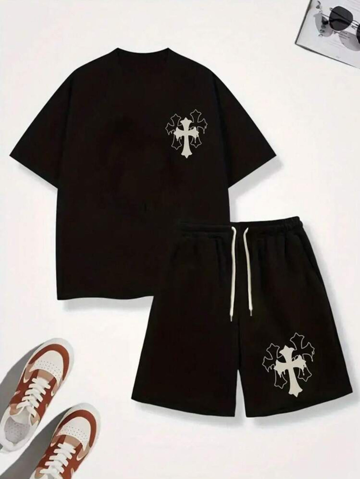 Men Cross Short Two Piece