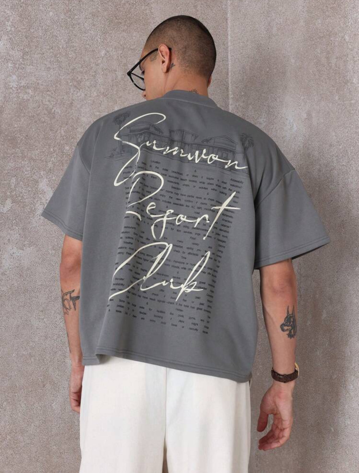 Sumwon Resort Club Grey T-Shirt