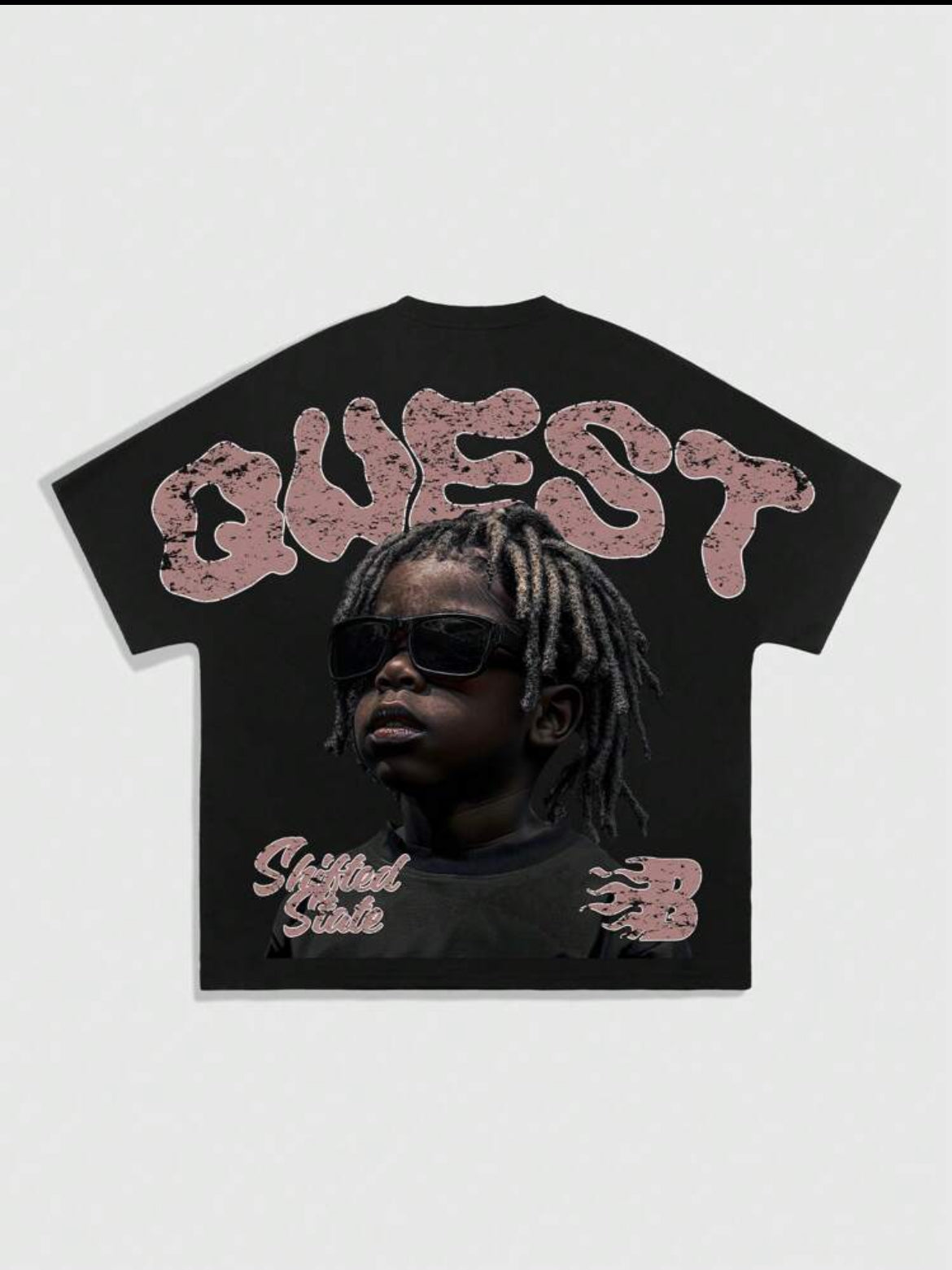 Quest Black T-shirt