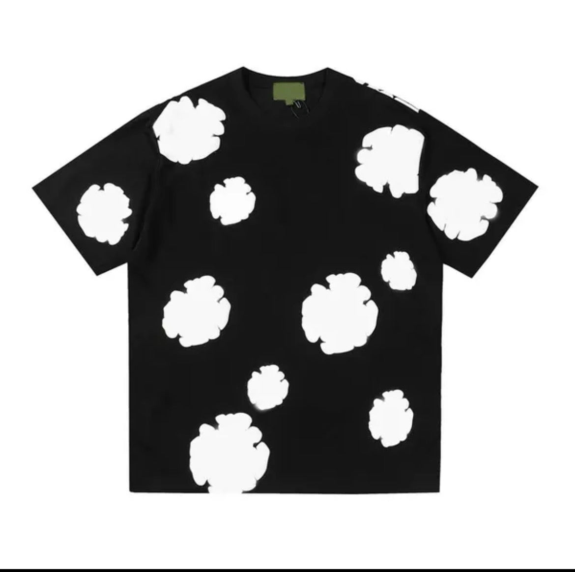 Denim Tears White & Black T-Shirt