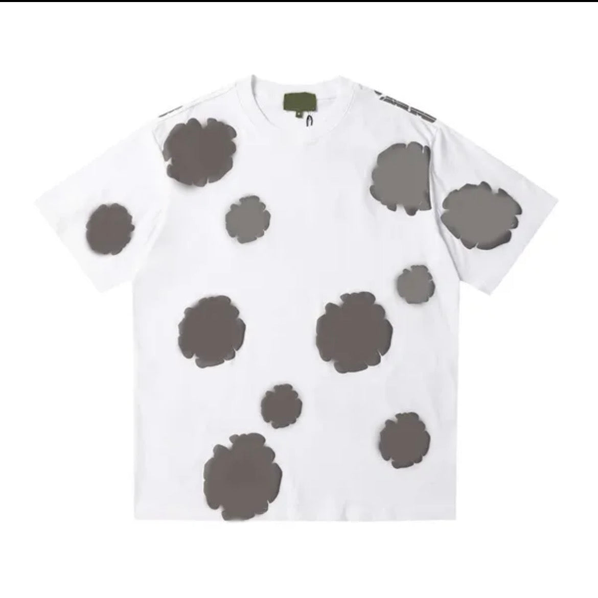 Denim Tears Grey & White T-Shirt