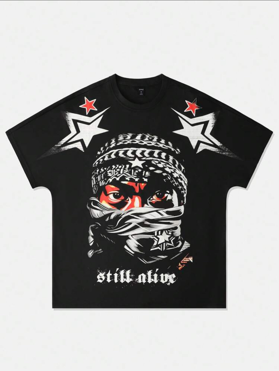 Still Alive Star Ski Mask T-shirt