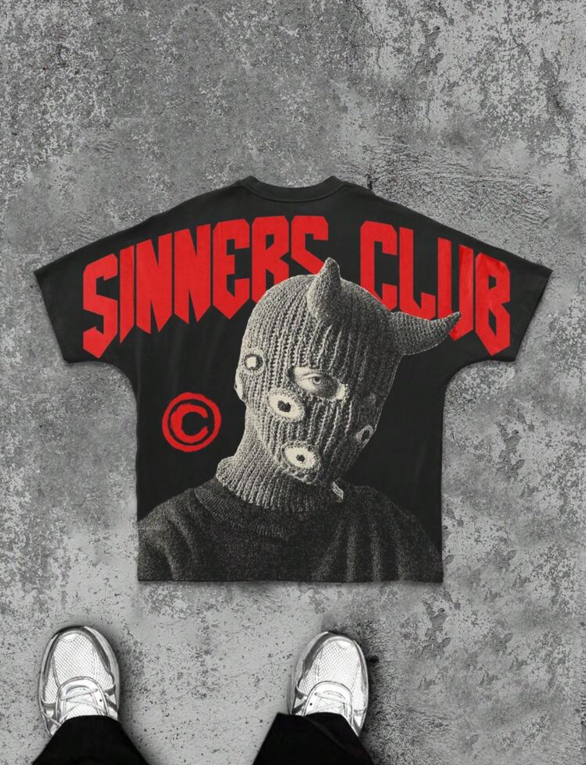 Sinner Club Black T-Shirt
