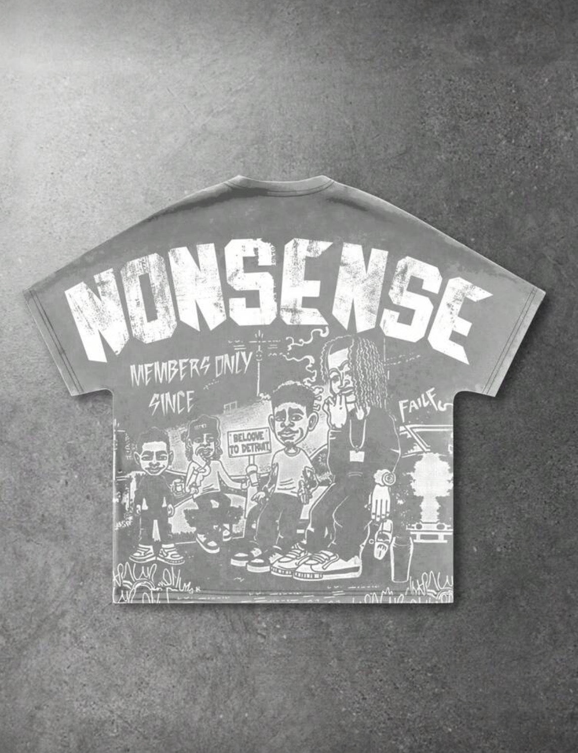 Nonsense Grey T-Shirt