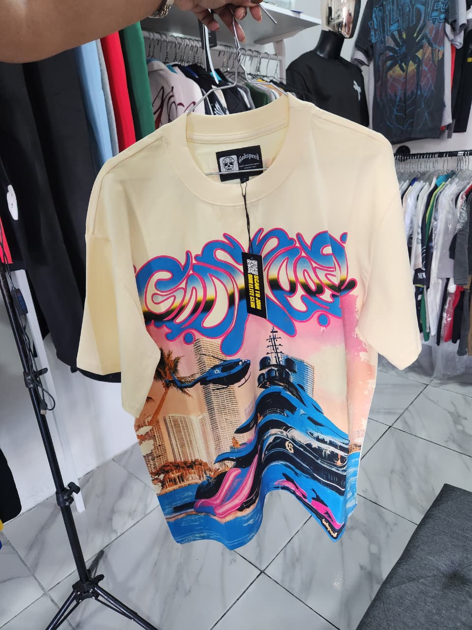 Godspeed Yacht Cream T-Shirt