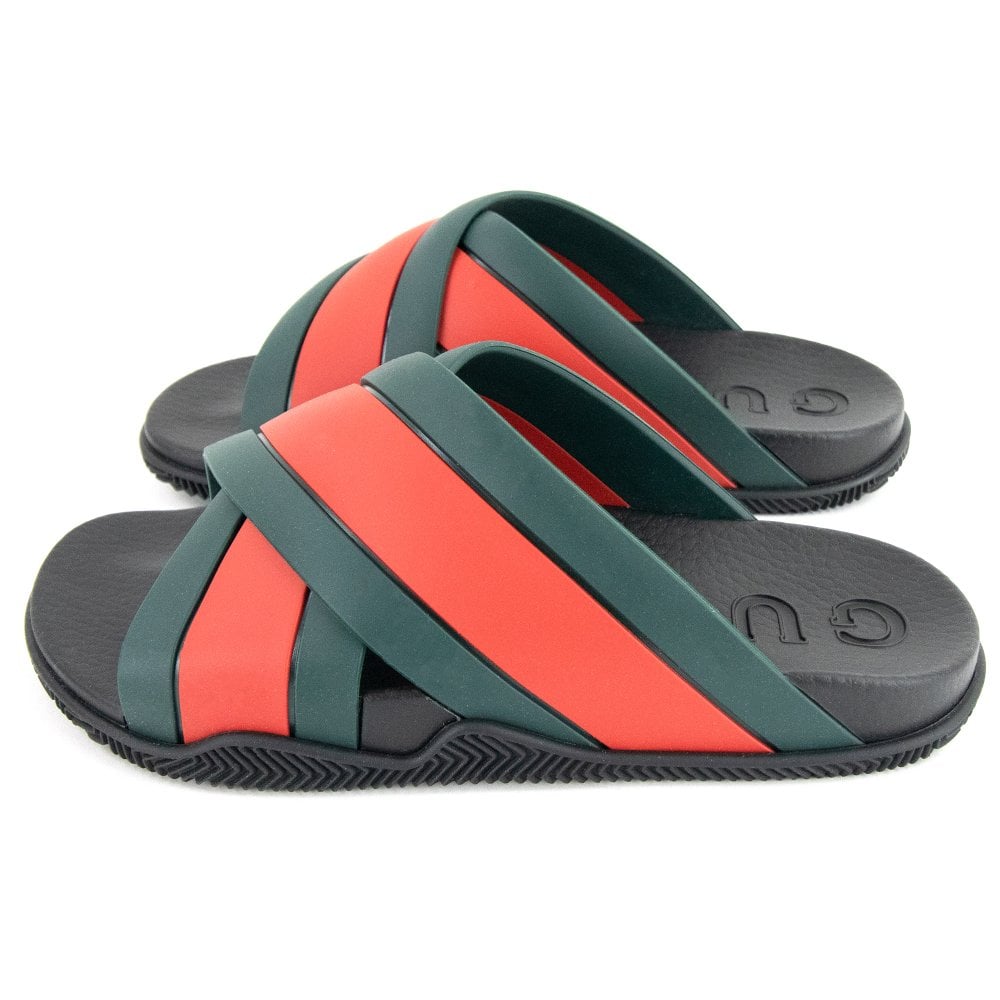 Gucci Cross Sandals