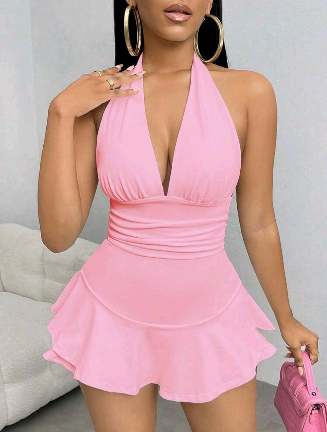 Baby Pink Romper