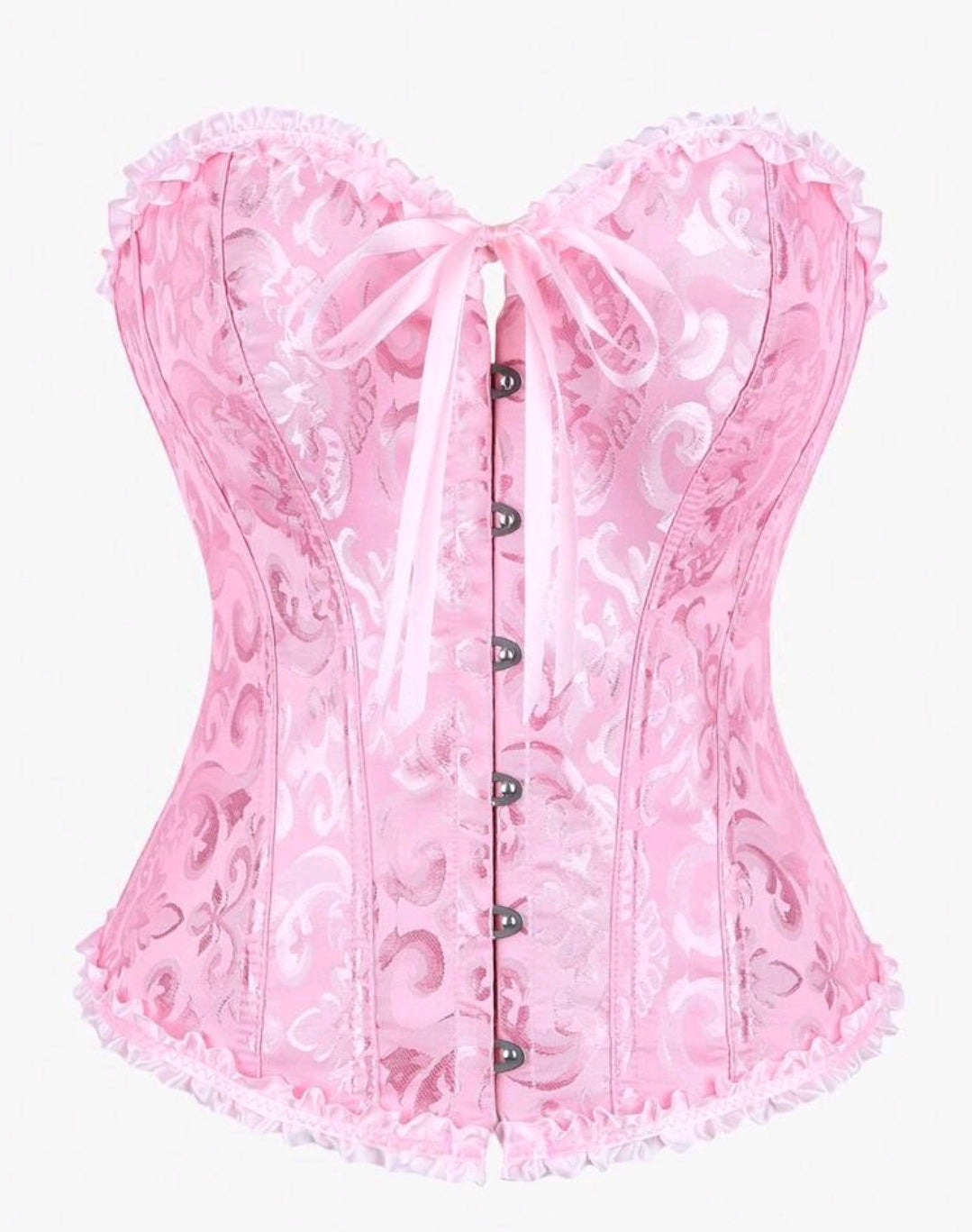 Baby Pink Long Corset