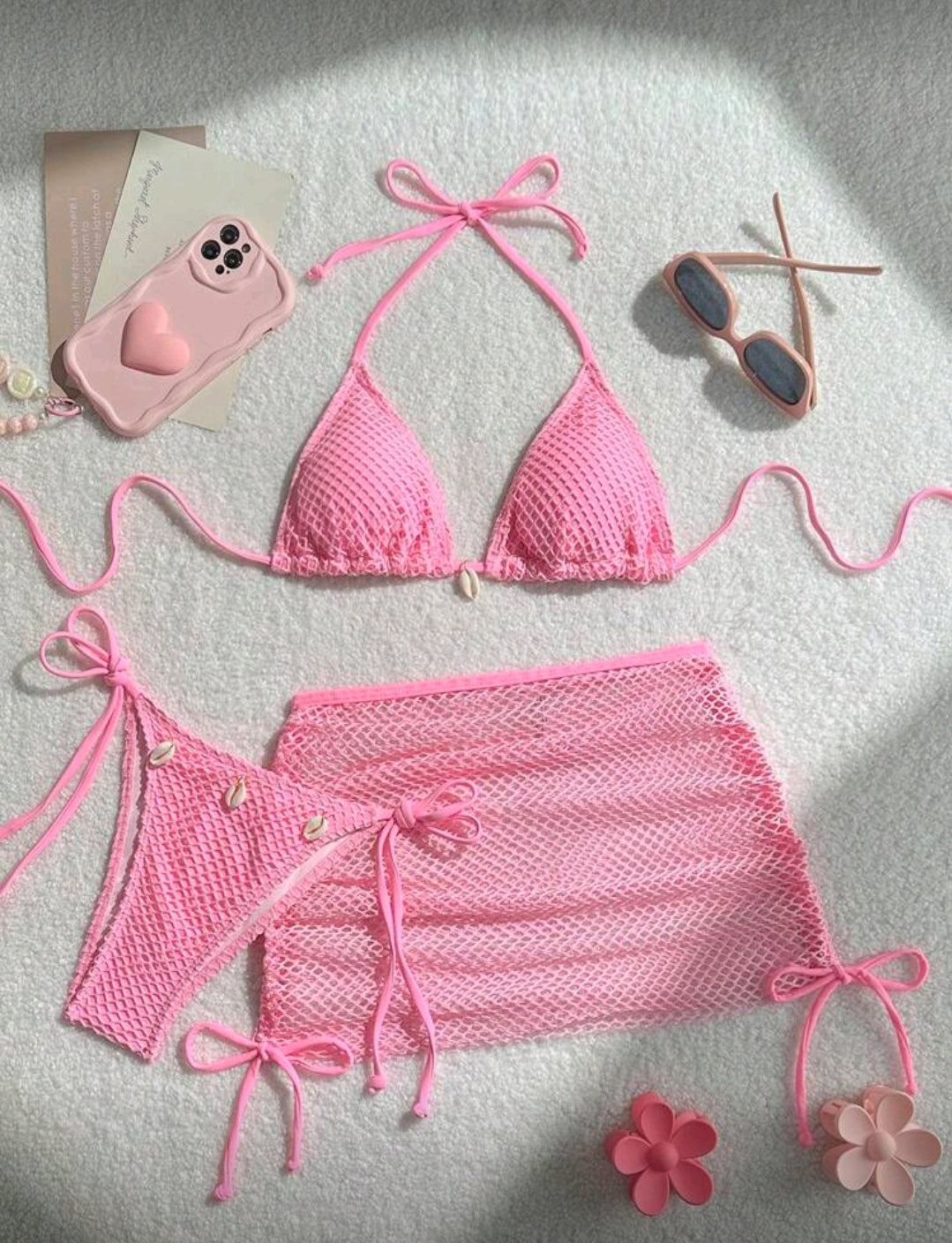 Pink Seashell Swimwear
