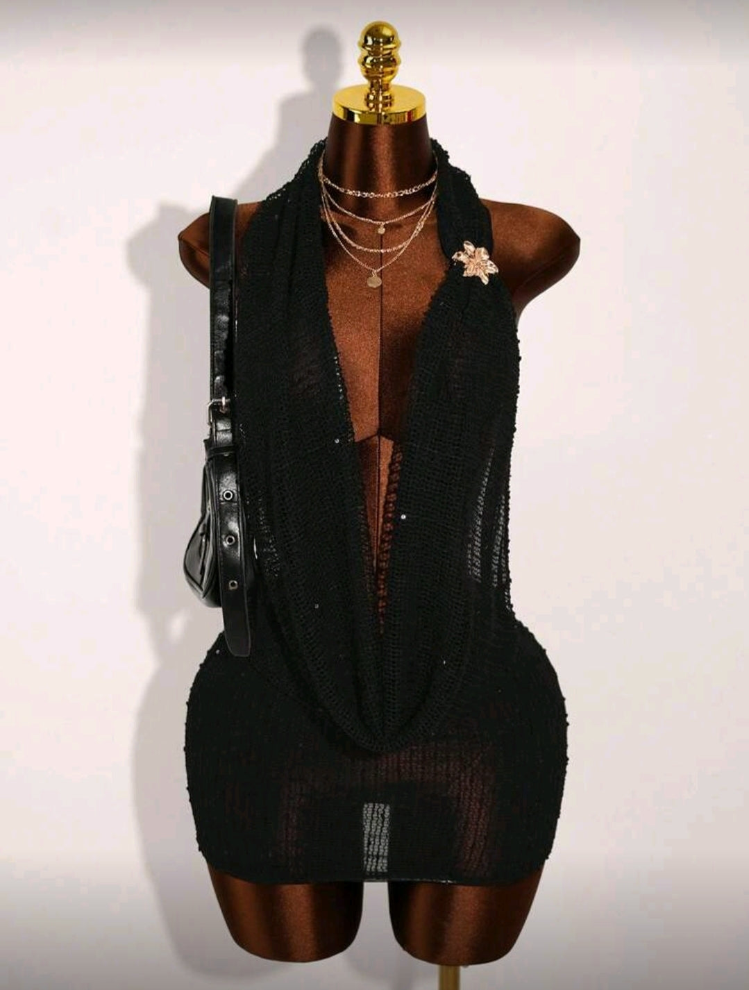 Baddie Dress Black