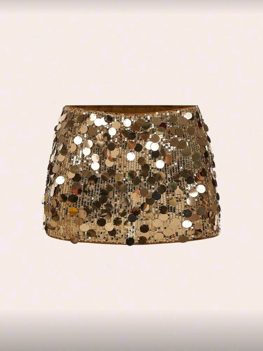 Champagne Glutter Skirt