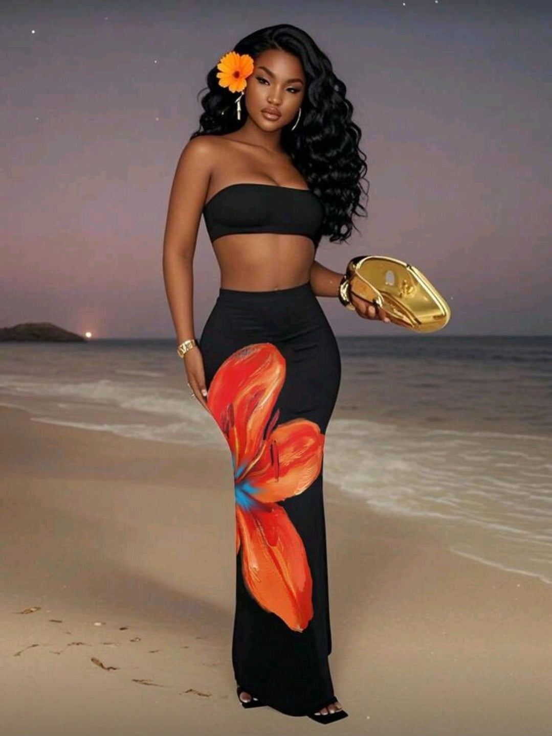 Floral Maxi Two Piece