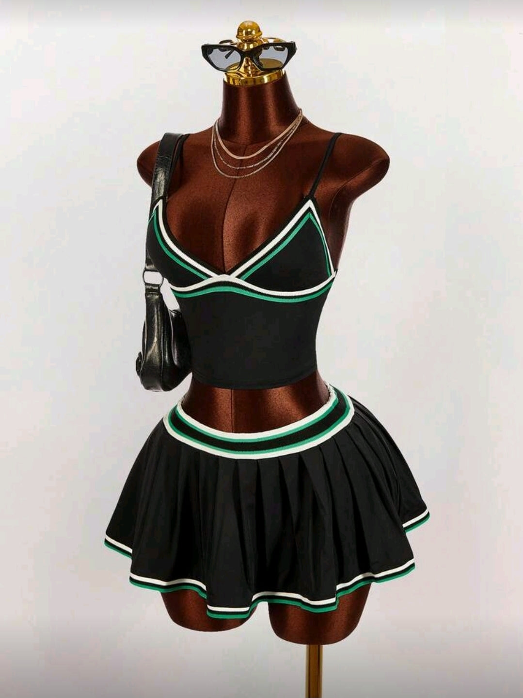 Ringer Pleat Two Piece