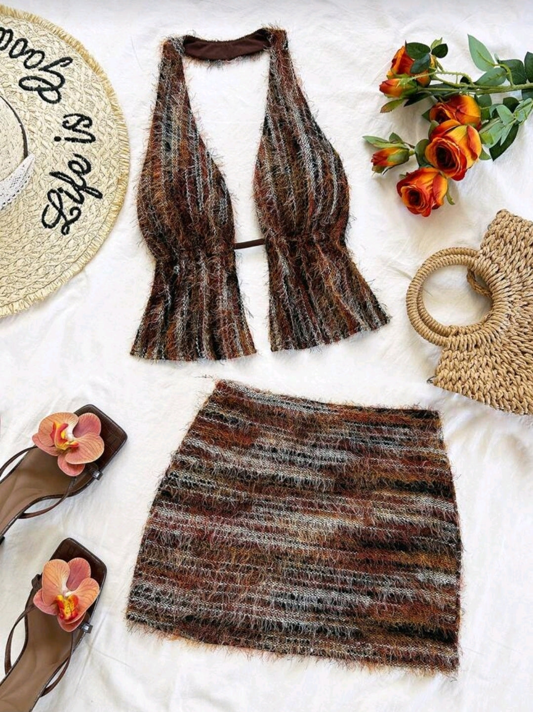 Fluffy Two Piece