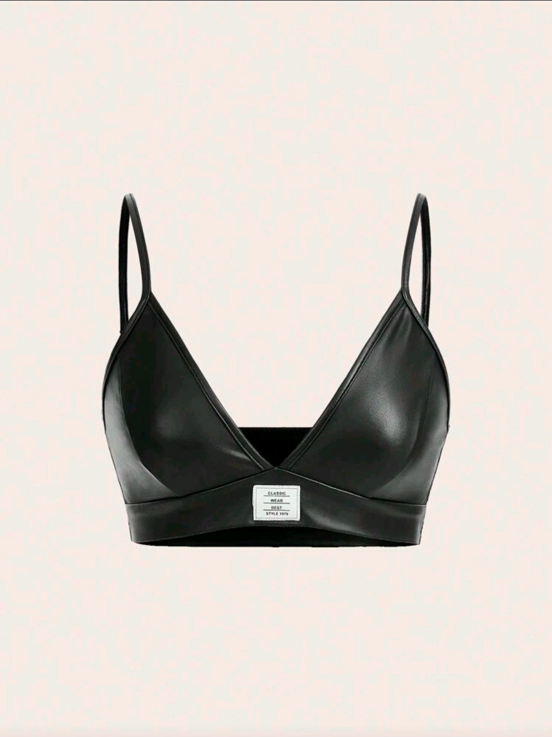 Leather Bra