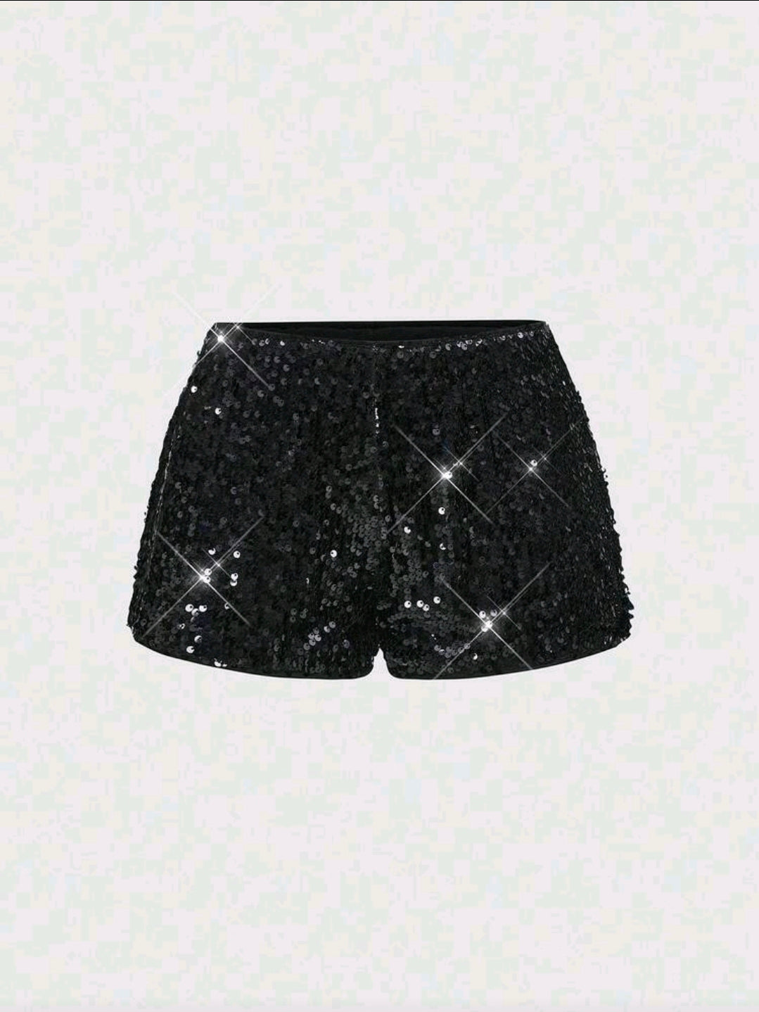 Sparkly Shorts Black