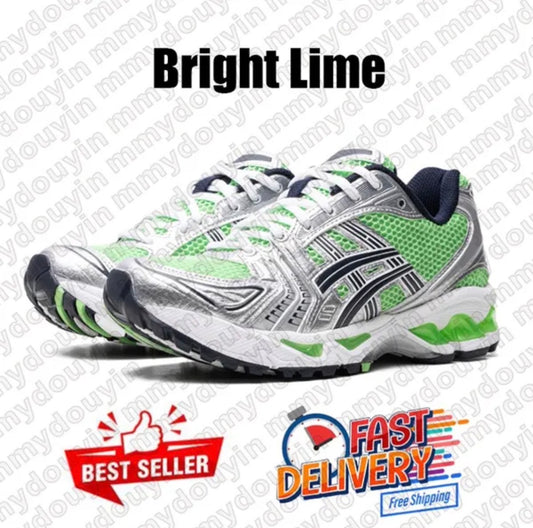 ASICS GEL Kayano 14 Bright Lime Midnight