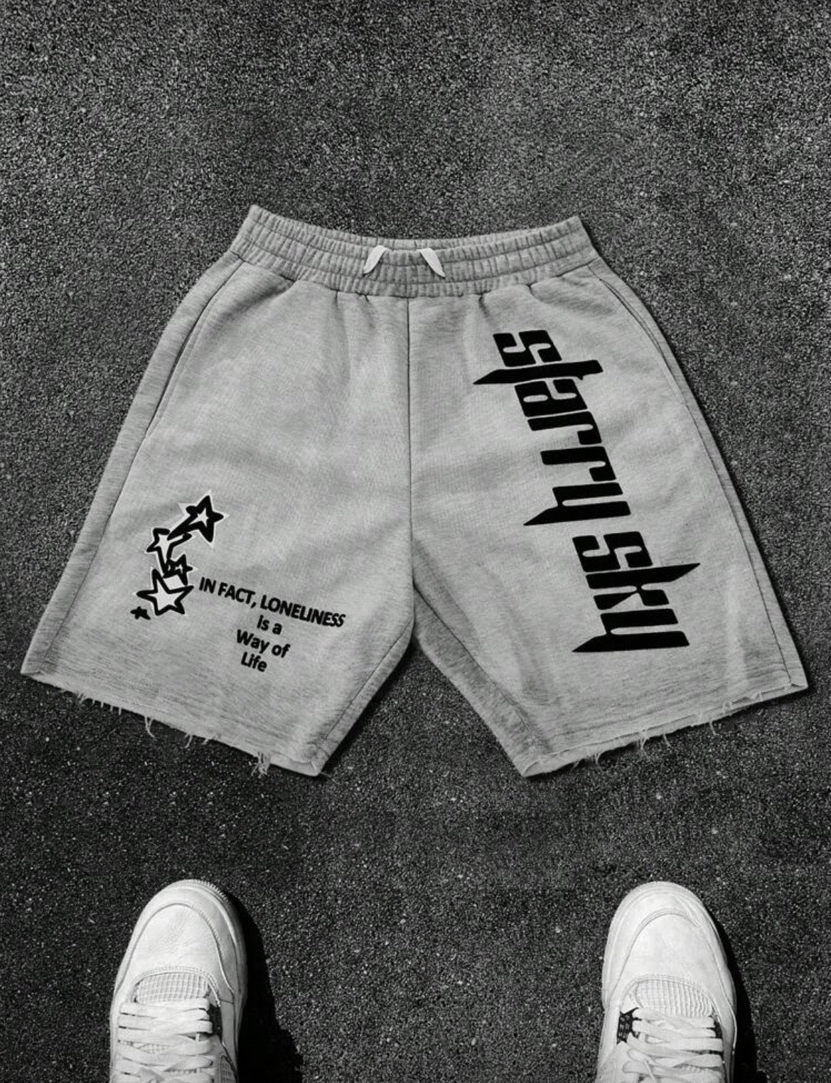 Grey Sky Shorts