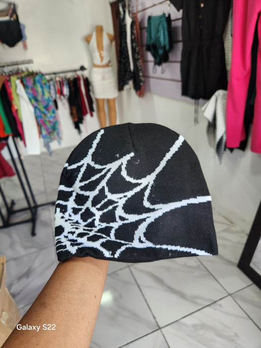 Spider Web Beanie