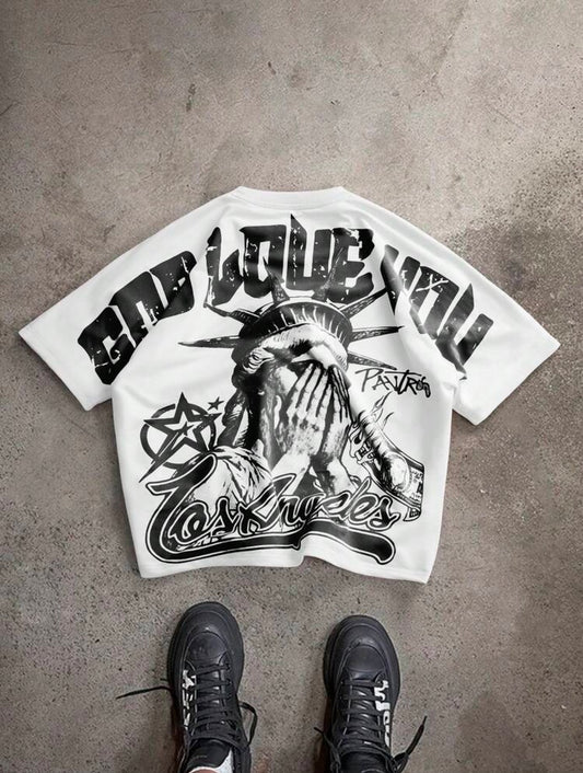 One Love White Lady T-Shirt