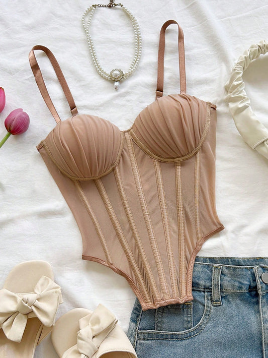 Khaki Bustier