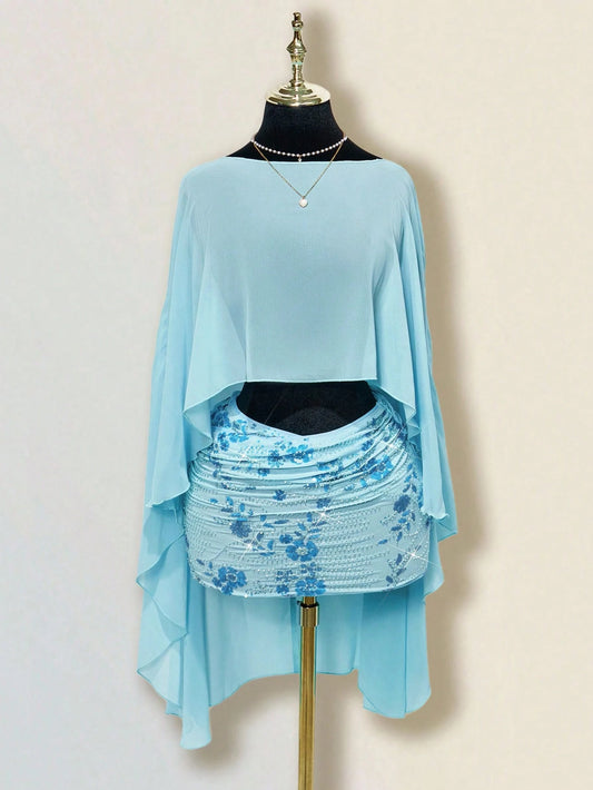 Blue Shawl