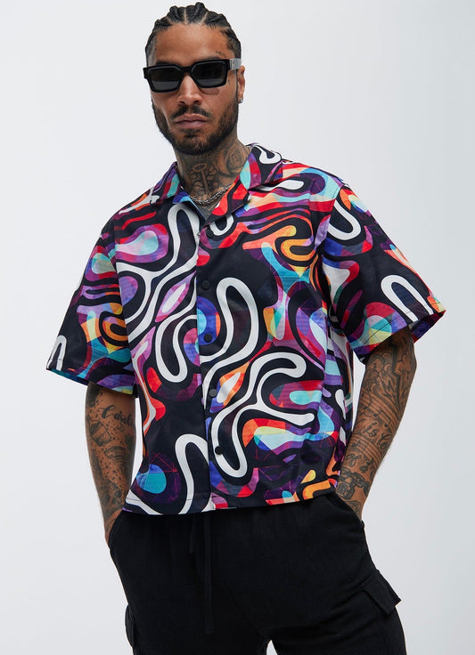 Button up Colorful Shirt