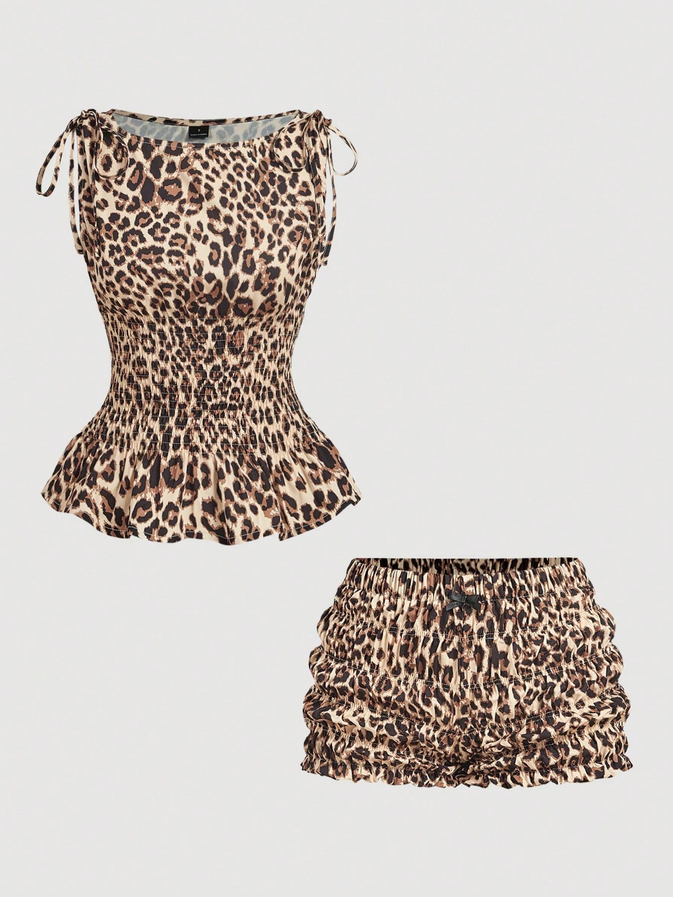 Cheetah Bloomer Set