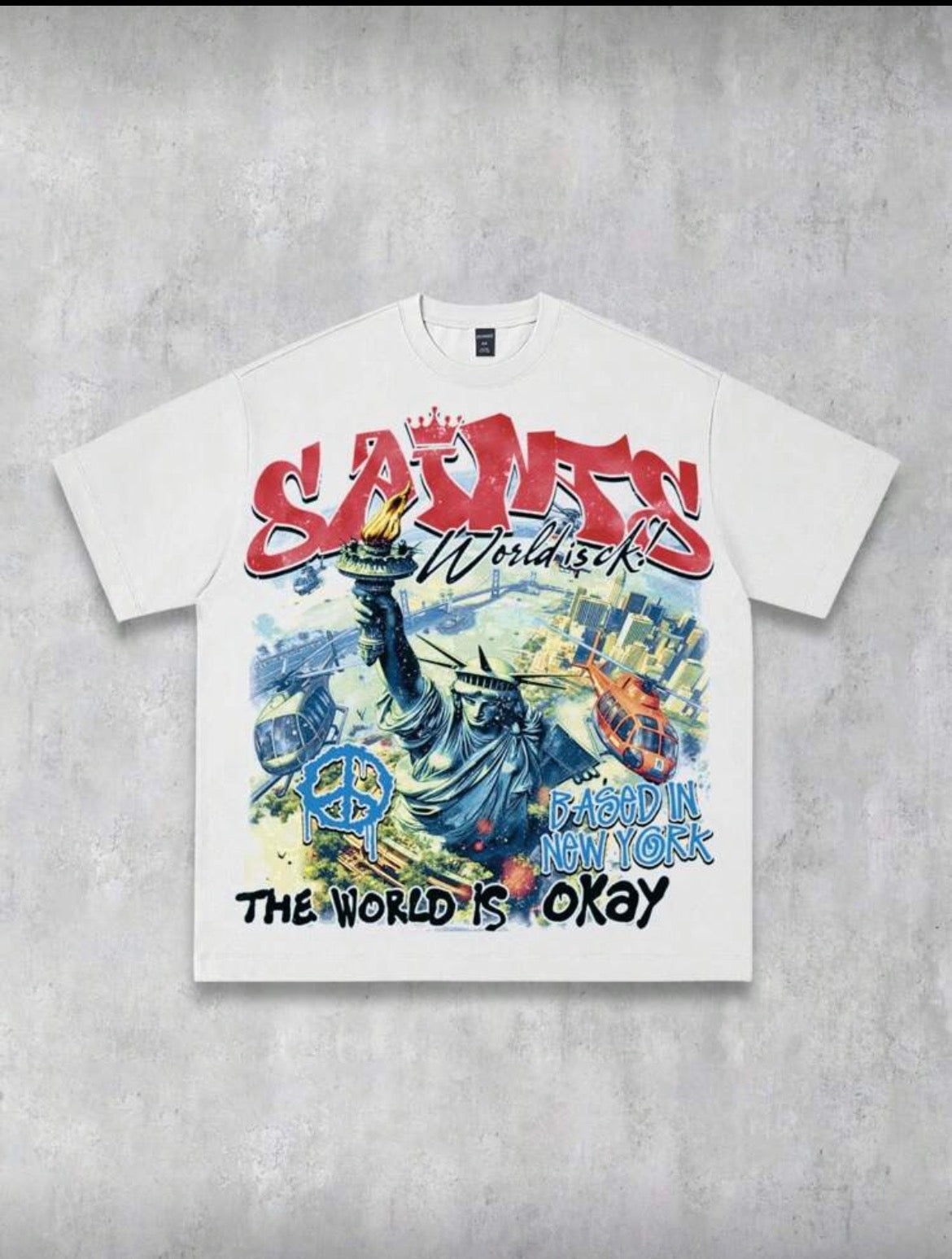 Saints White T-Shirt