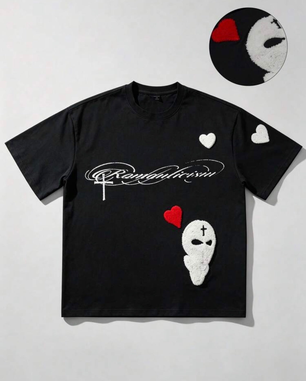 Bandana Black Heart T-Shirt
