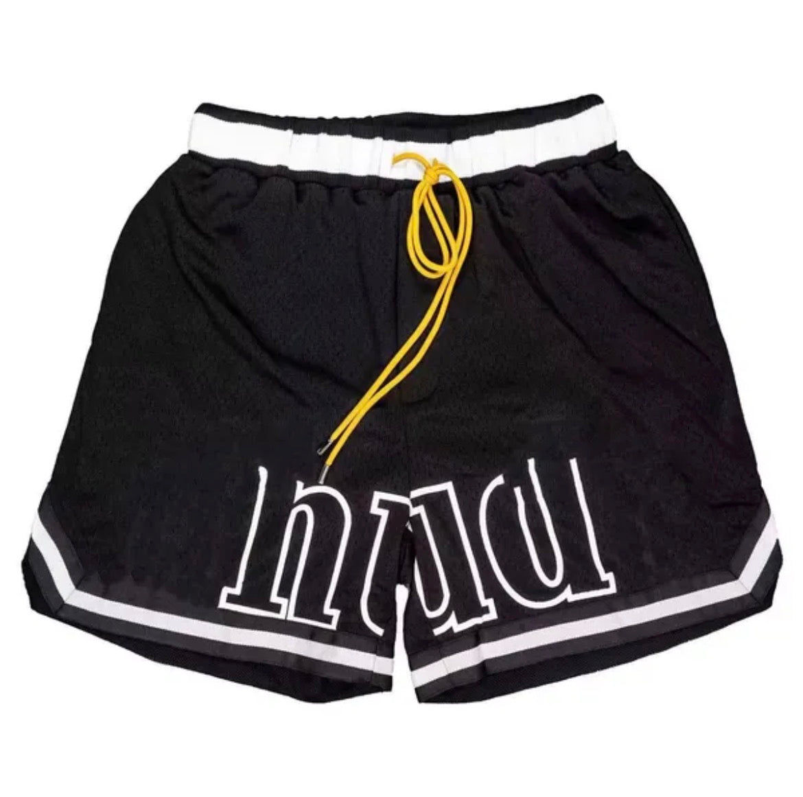 Rhude Black and white Shorts