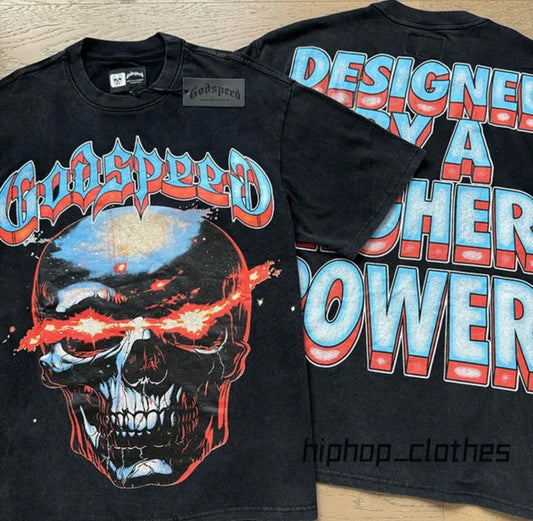 Godspeed Skeleton Lightning T-Shirt