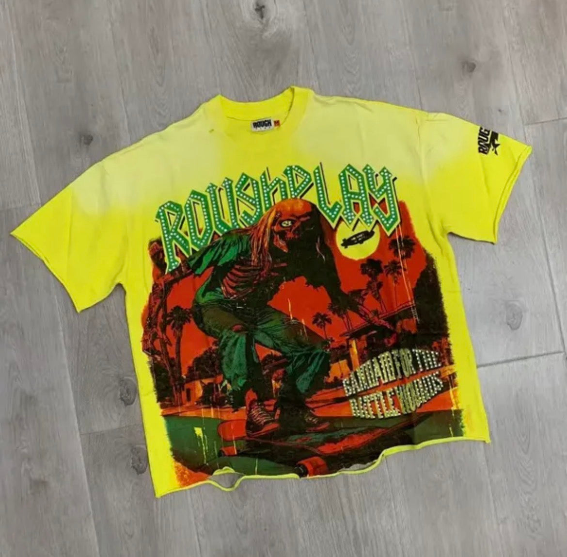 Roughplay Lime Green T-Shirt