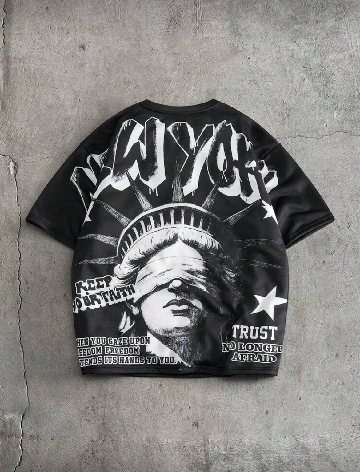 New York Black T-Shirt