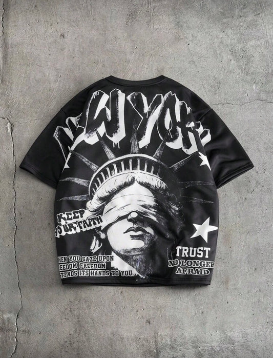 New York Black T-Shirt