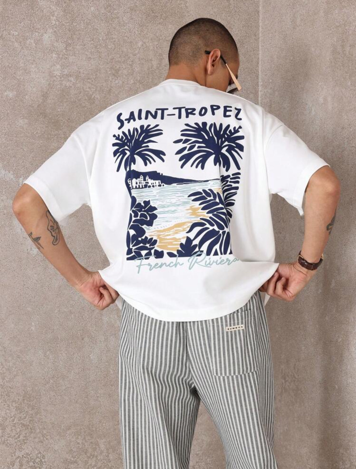 Saint Tropez White T-Shirt