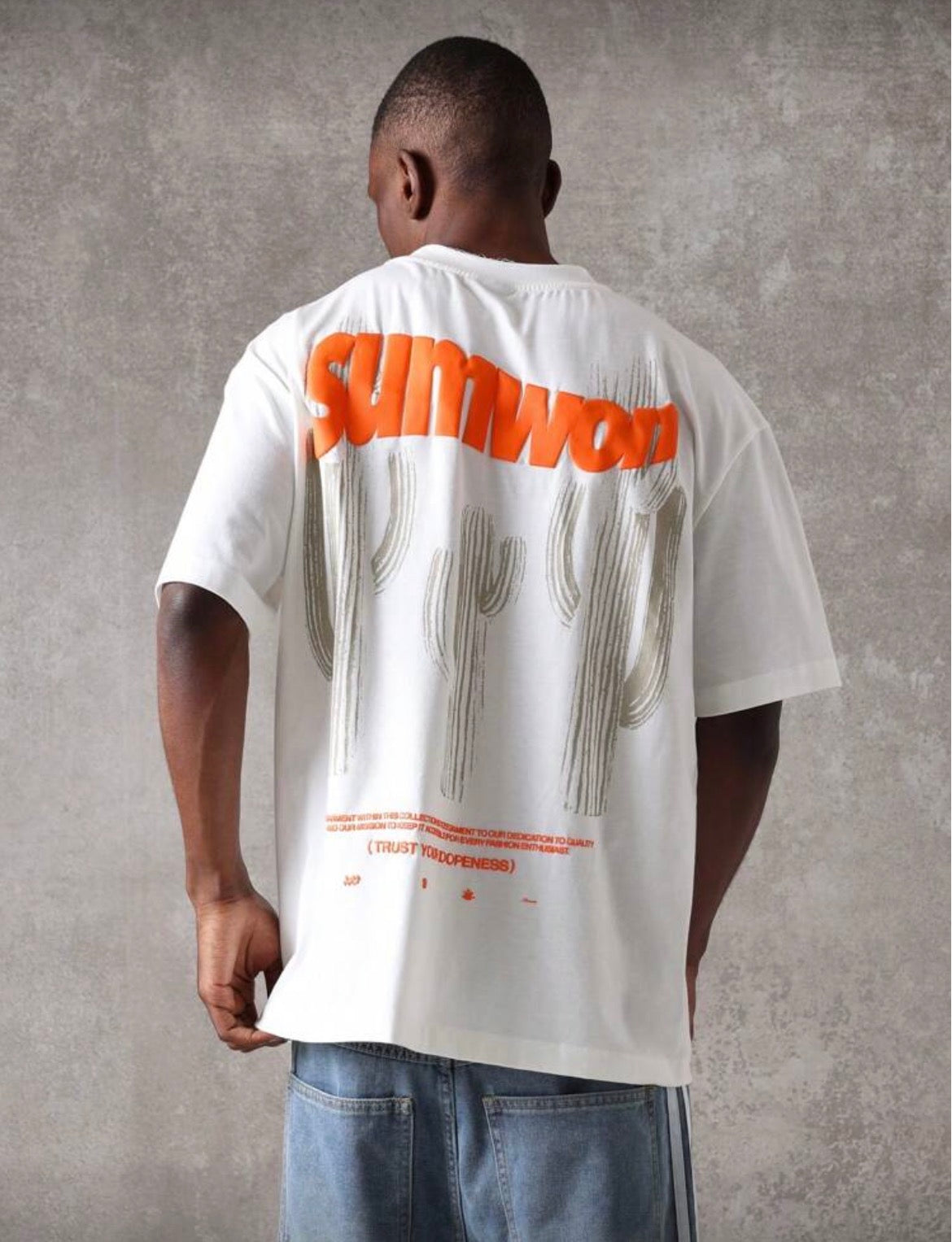 Sumwon Orange Cactus T-Shirt
