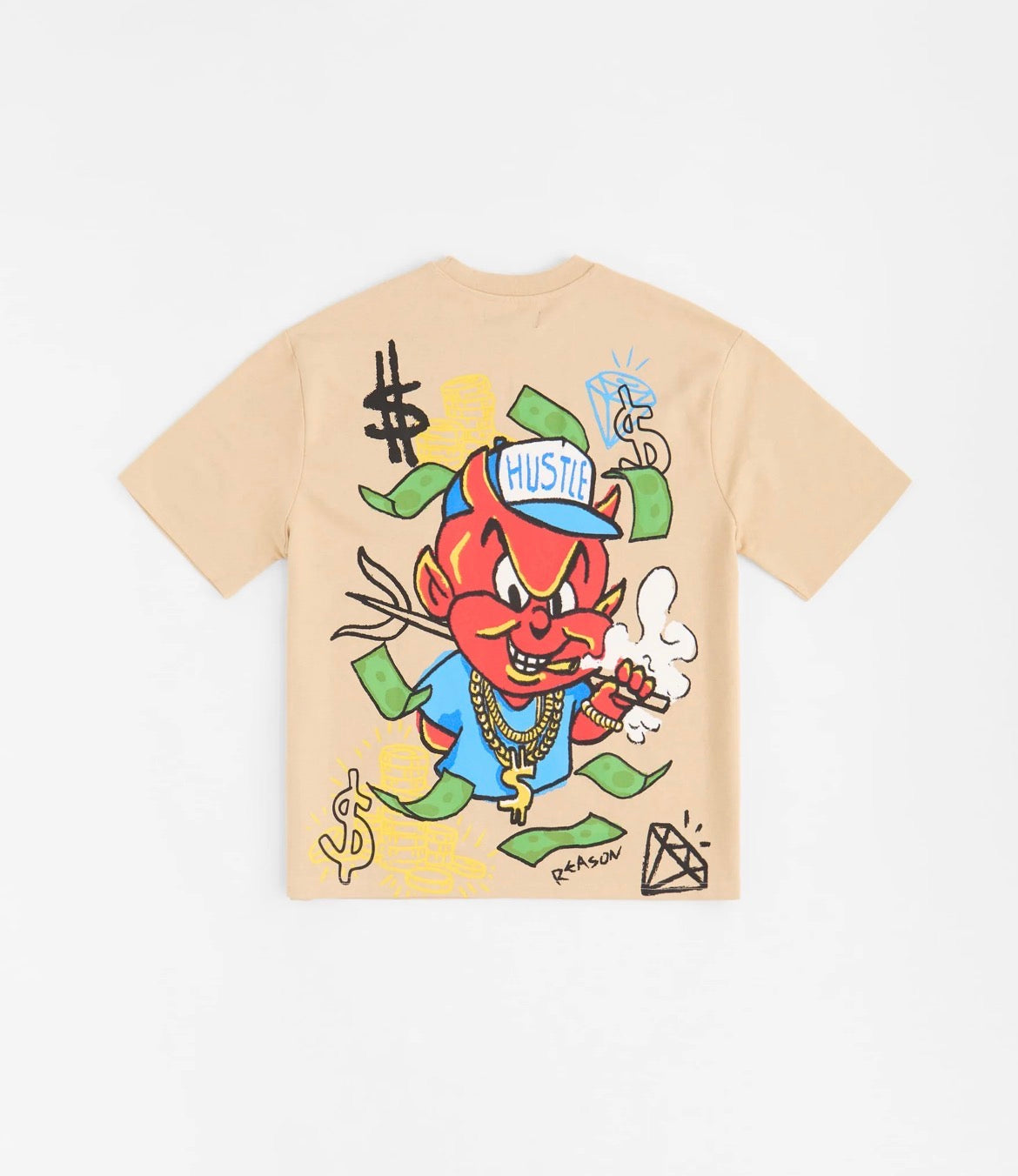 Keep on Grinding Cream T-Shirt