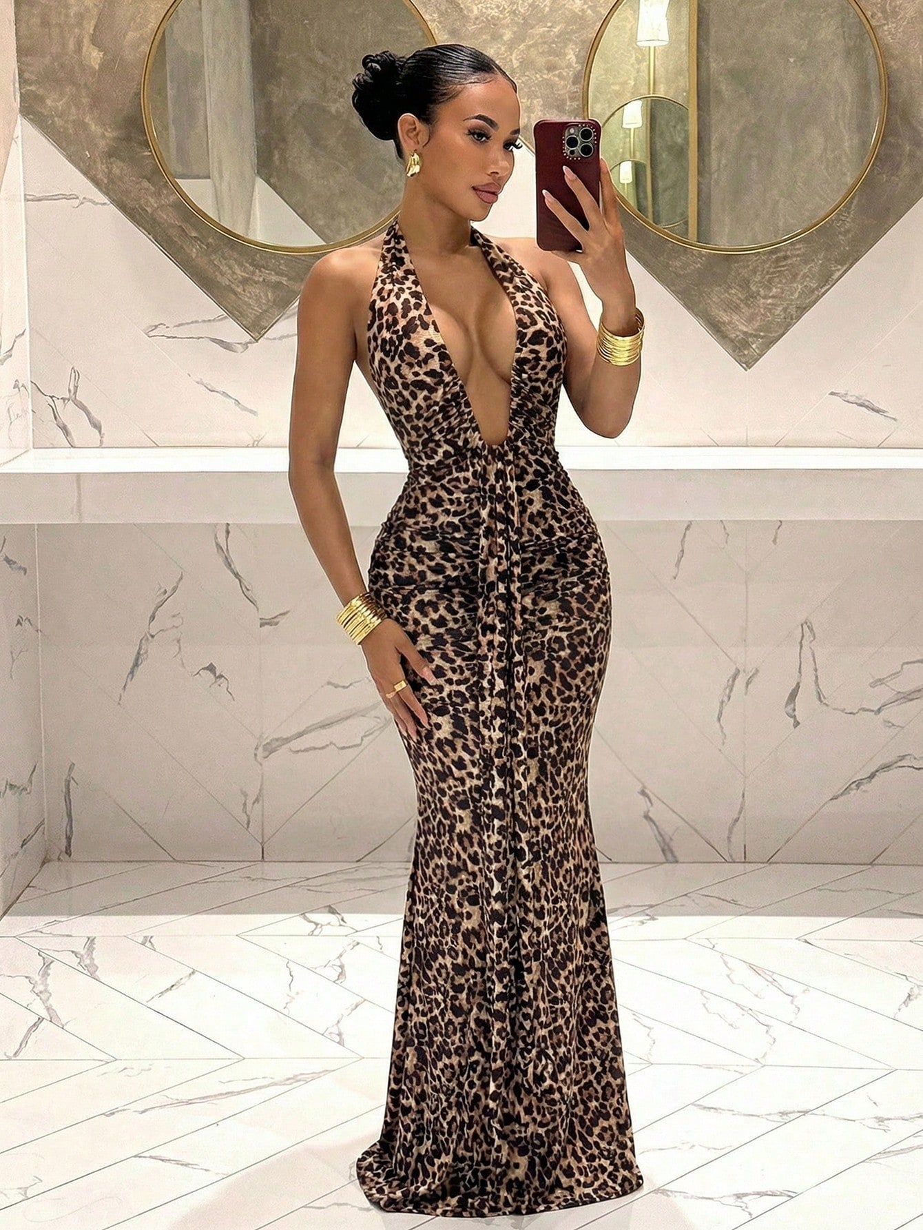 Animal Print Dress