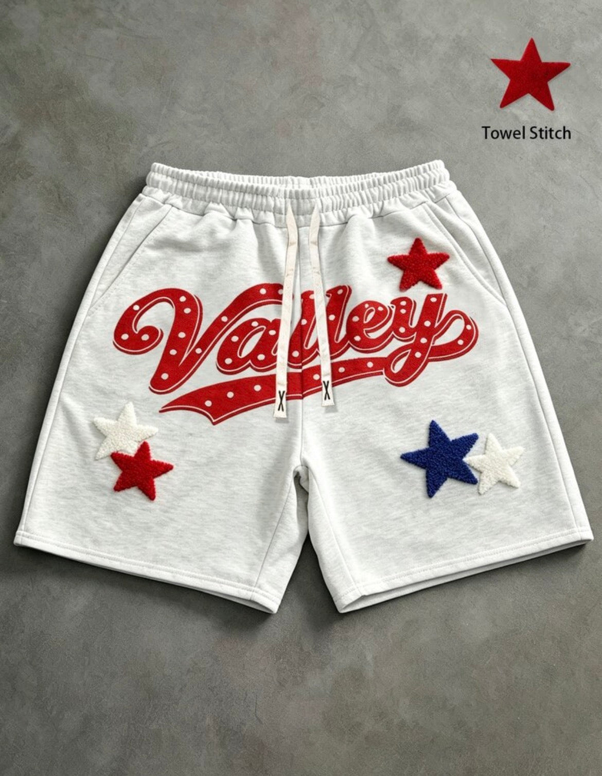 Valley White Shorts