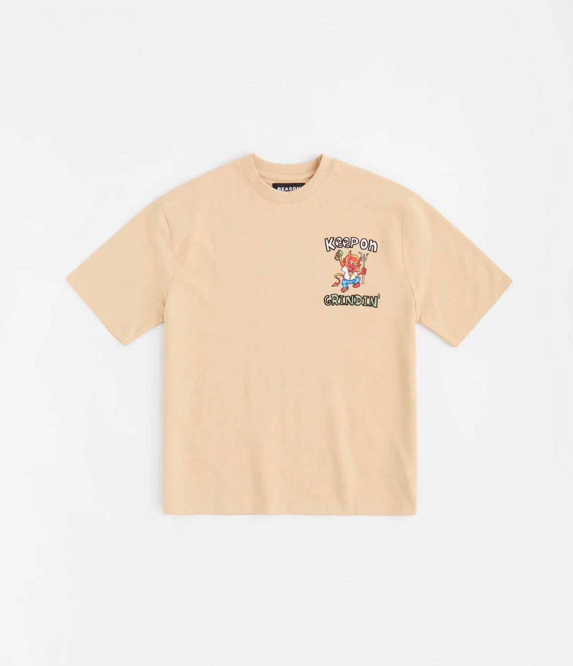 Keep on Grinding Cream T-Shirt
