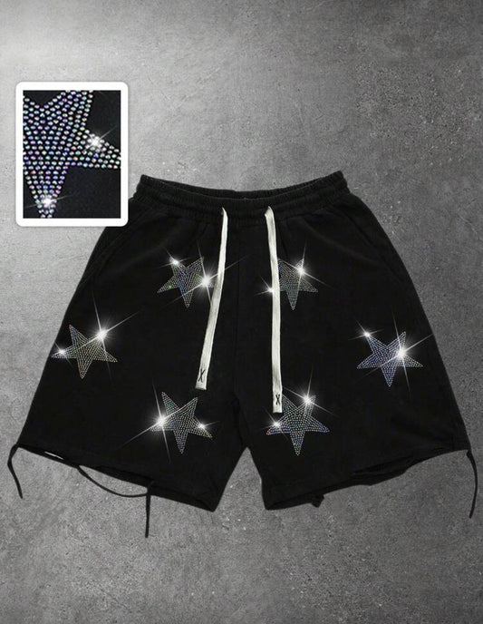 Spark Stars Black Shorts