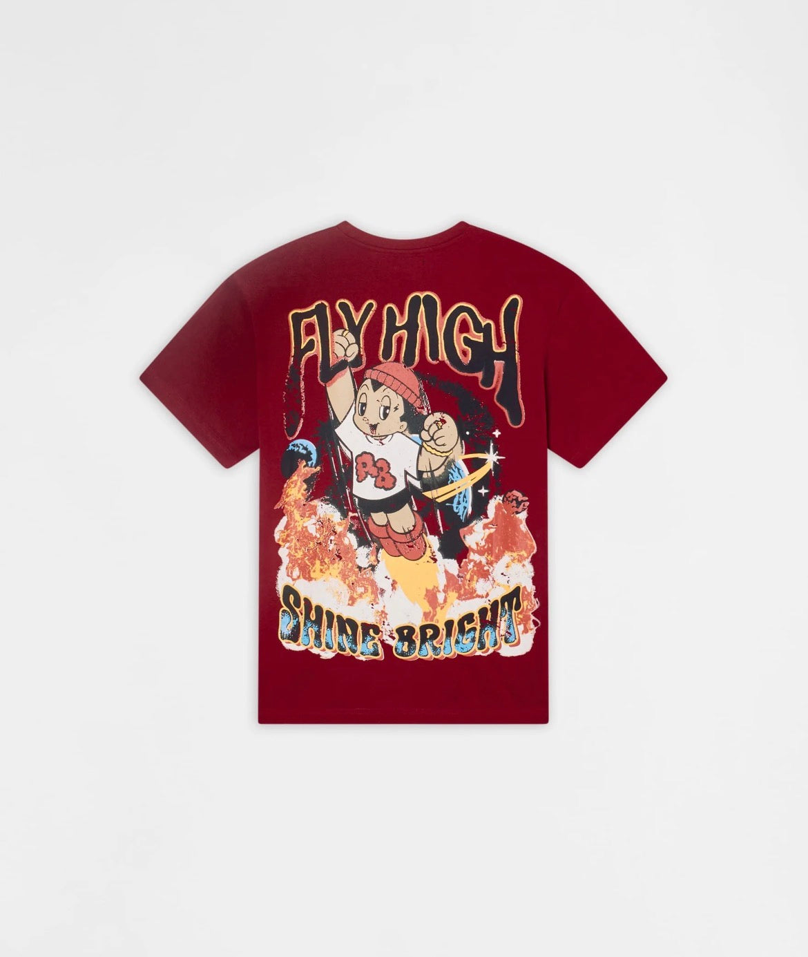 Fly High Burgundy T-Shirt